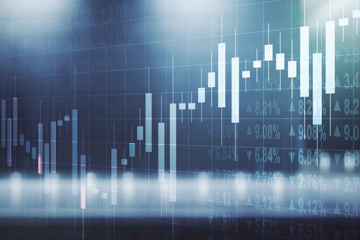 gráfico financiero de inversión, seguro de vida unit linked